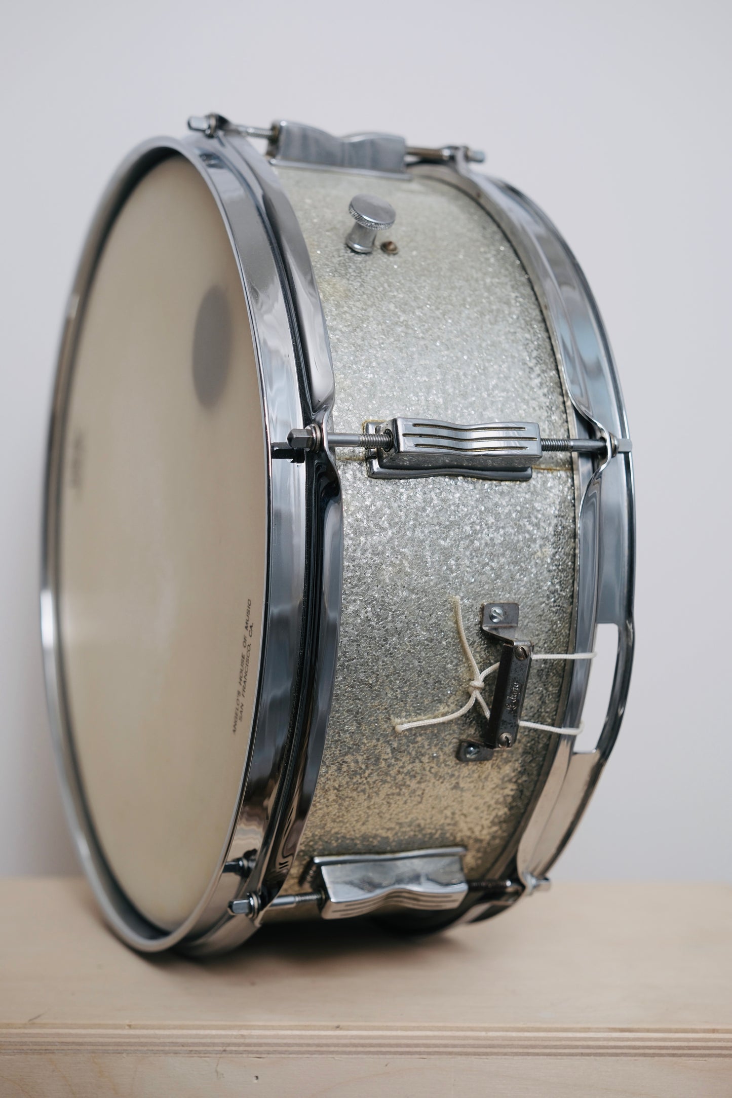 Ludwig Silver Sparkle Snare Drum