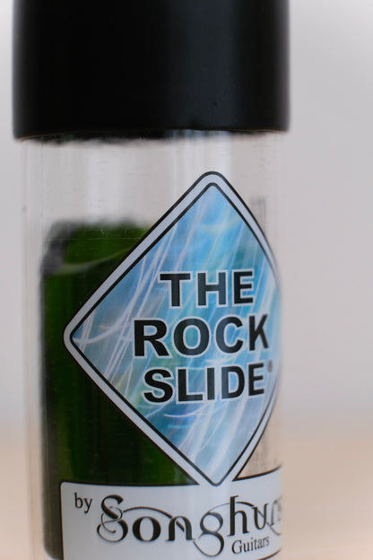 Moulded Small Green Glass Slide