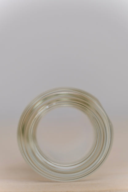 Moulded Medium Clear Glass Slide