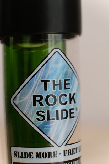 Moulded Medium Green Glass Slide