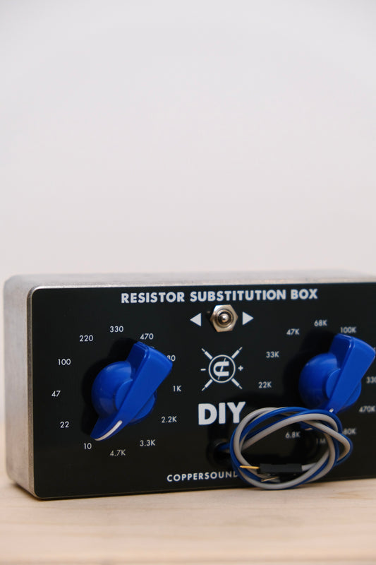 Coppersound DIY Resistor Substitution Box Raw Finish