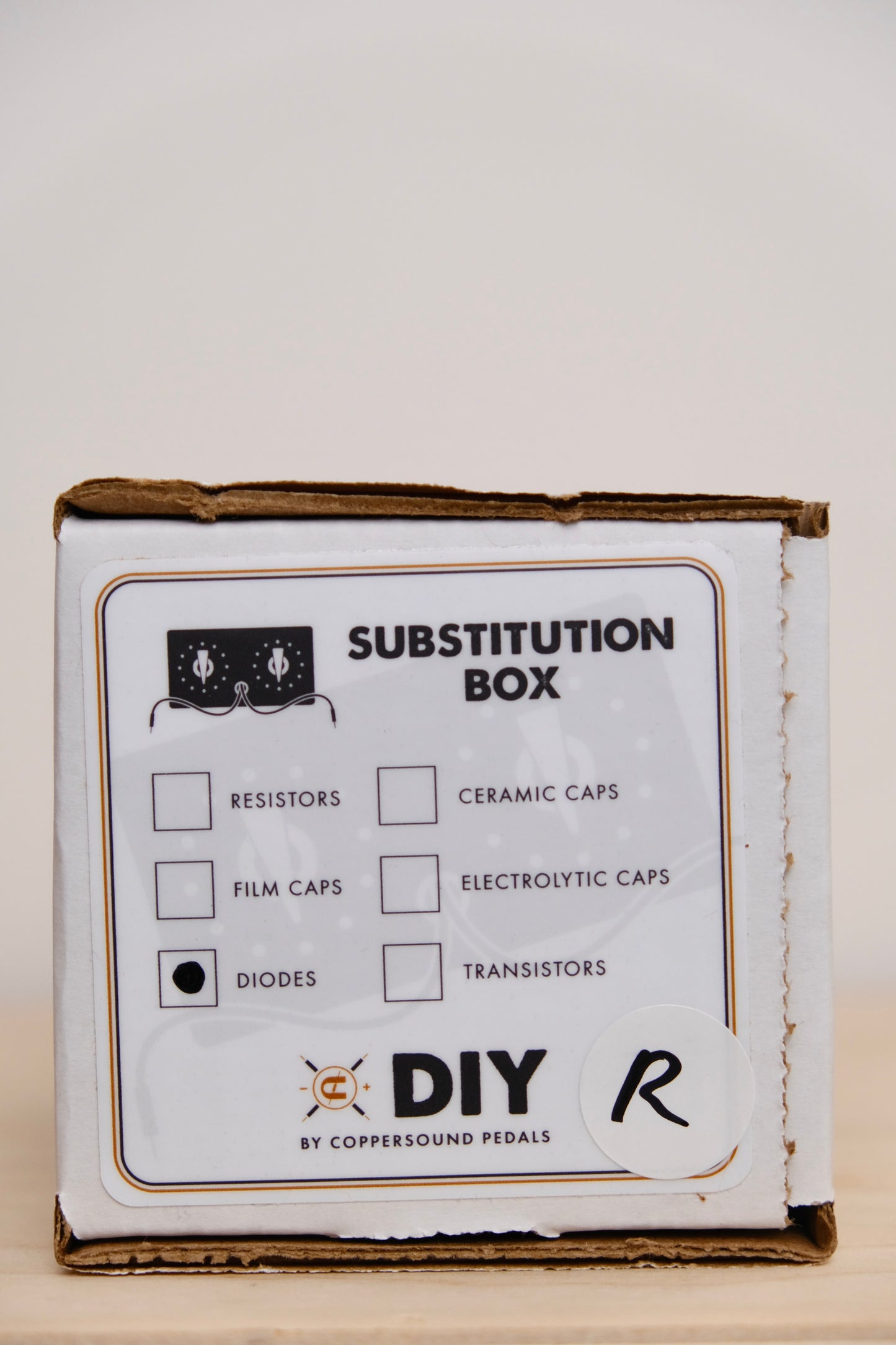CopperSound DIY Diode Substitution Box Raw Finish