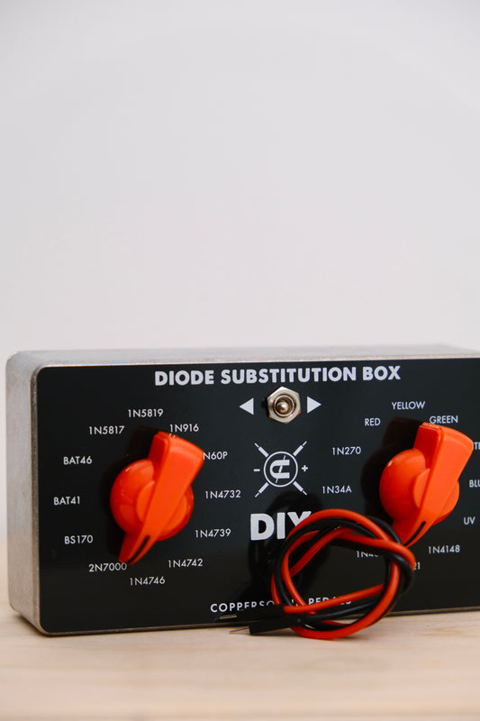 Coppersound DIY Diode Substitution Box Raw Finish