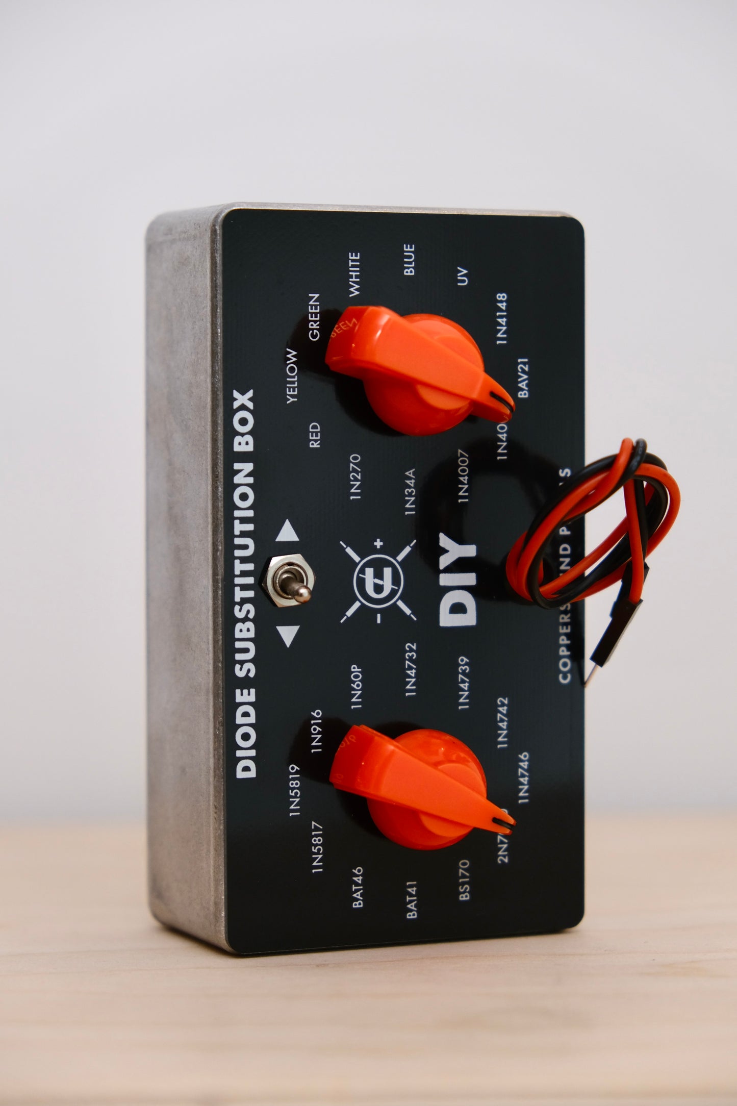 CopperSound DIY Diode Substitution Box Raw Finish