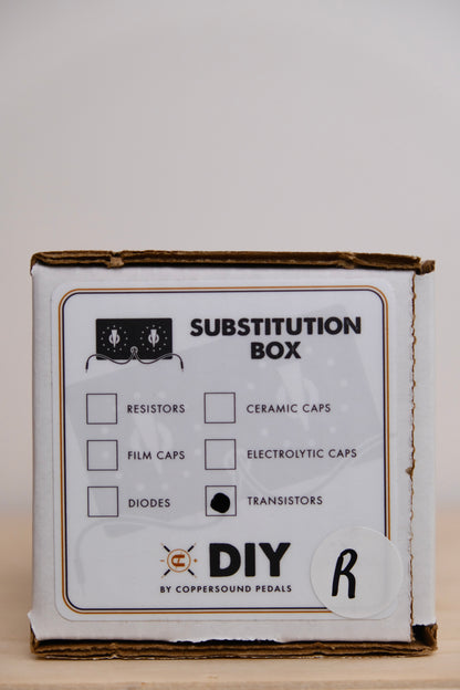 Coppersound DIY Transistor Substitution Box Raw Finish