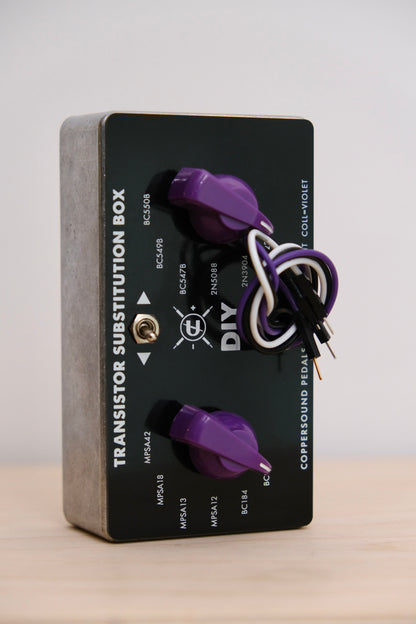 CopperSound DIY Transistor Substitution Box Raw Finish