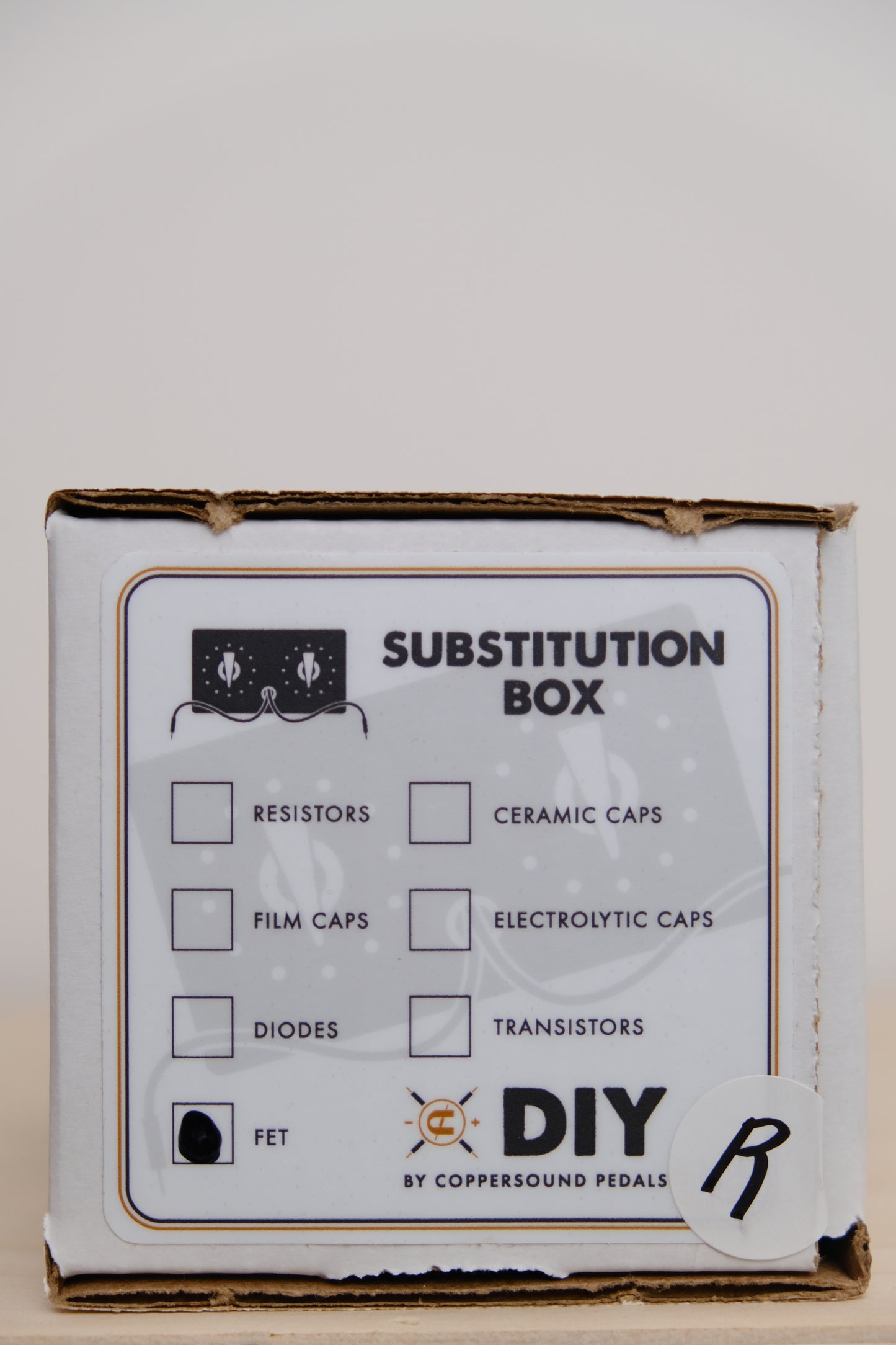 CopperSound DIY FET Substitution Box Raw Finish