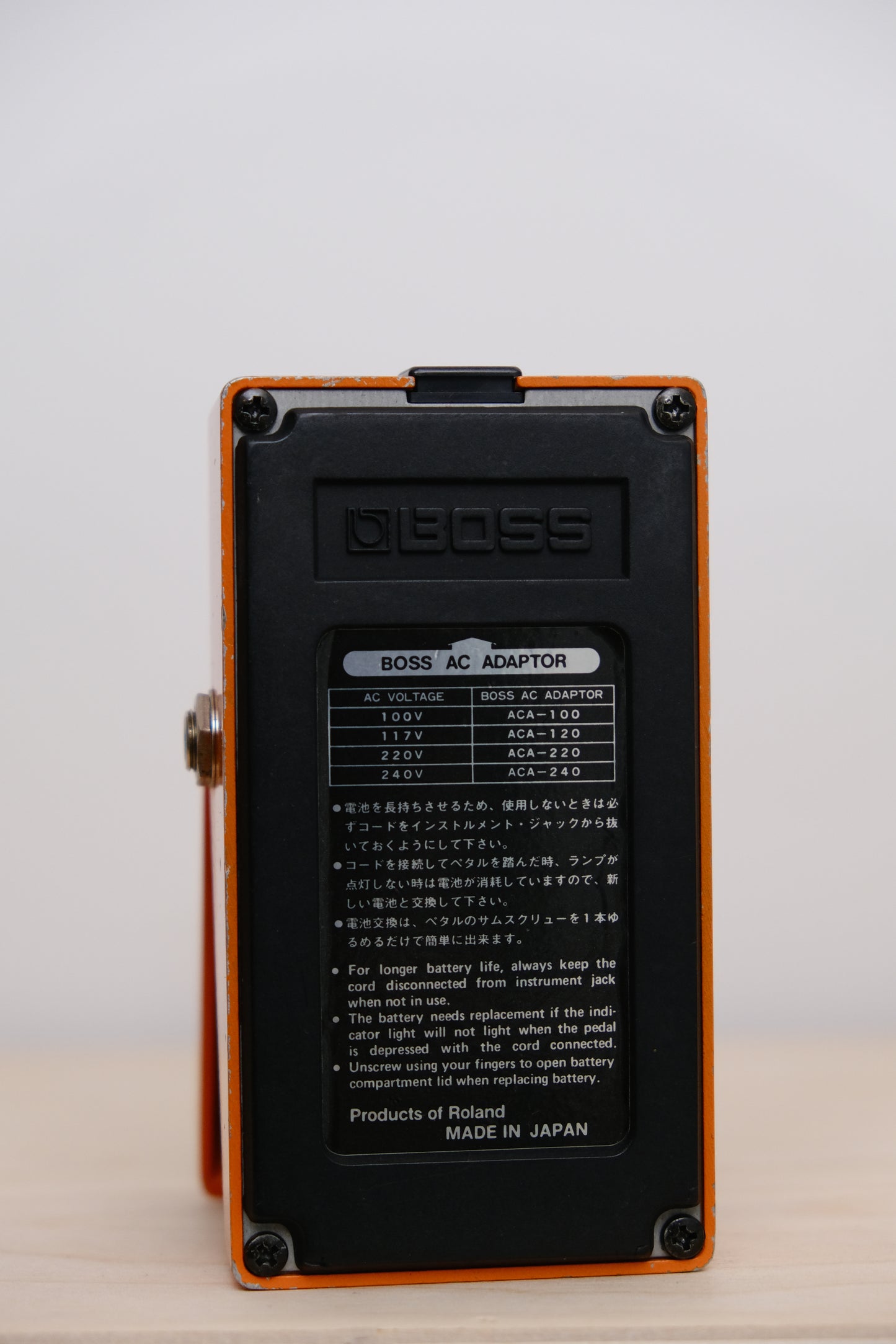 Boss DS-1 MIJ Black Label