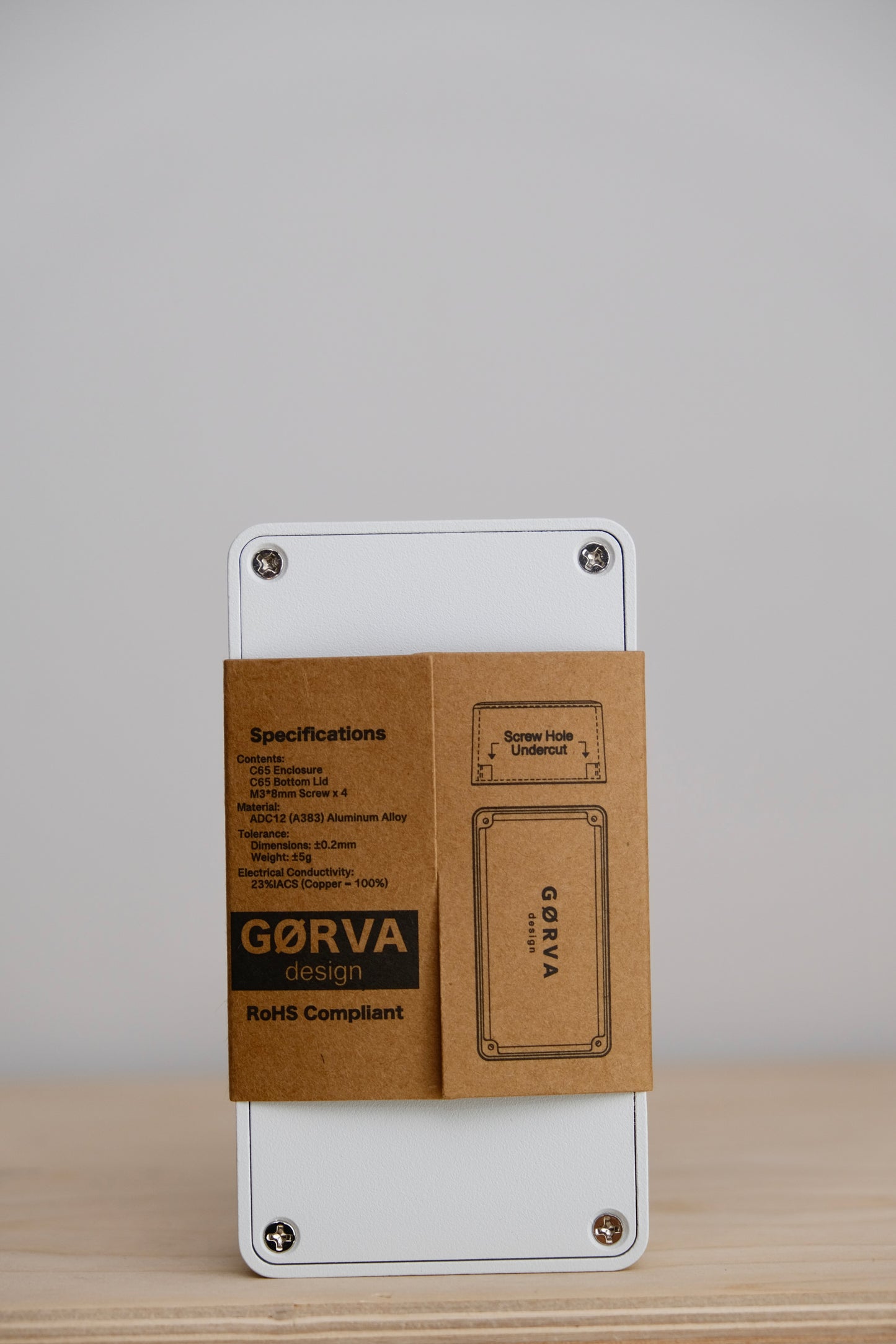 GØRVA Design C65 Die-Cast Enclosure White