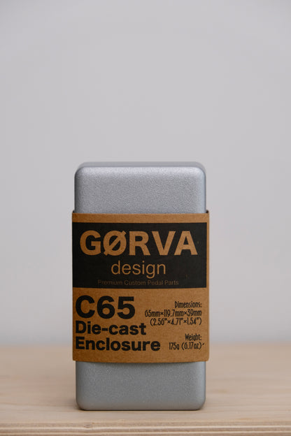 GØRVA Design C65 Die-Cast Enclosure Silver