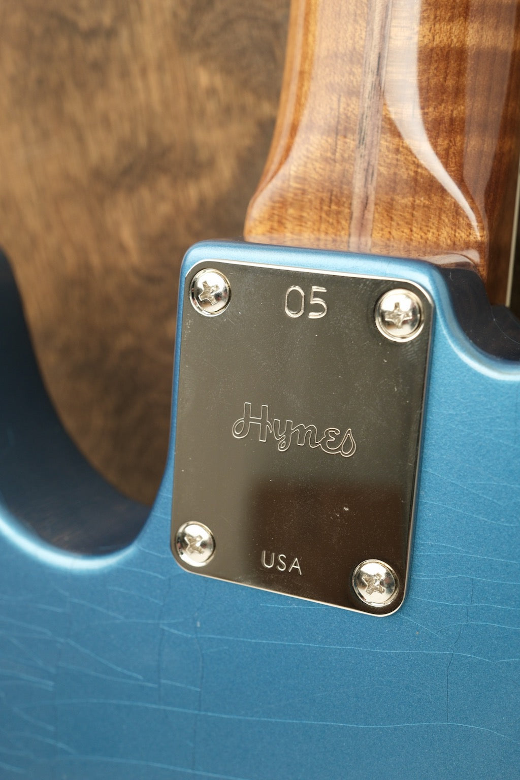 Hynes Guitars T-Wolf in Stella Blue