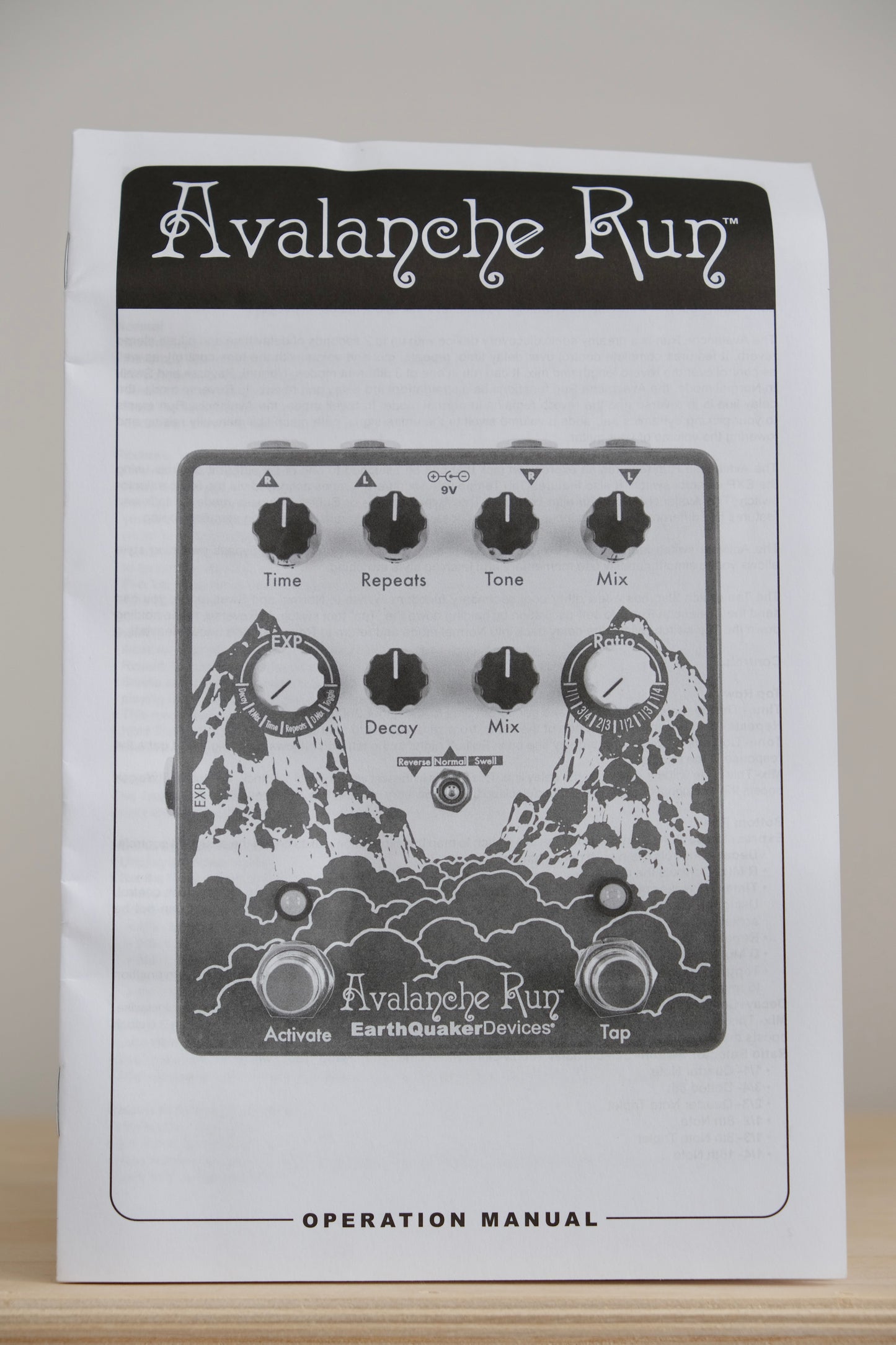 Avalanche Run Stereo Reverb & Delay w/Tap Tempo