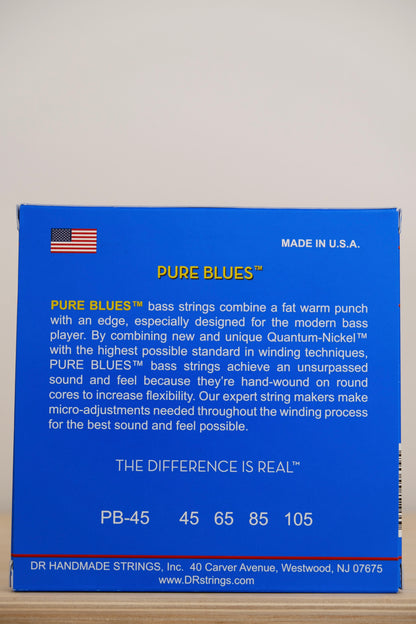DR Pure Blues Bass Strings 45-105