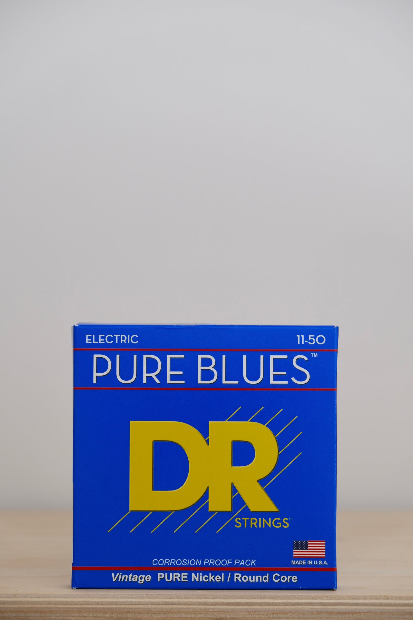 DR PURE BLUES™ - Pure Nickel Electric Guitar Strings: Heavy 11-50