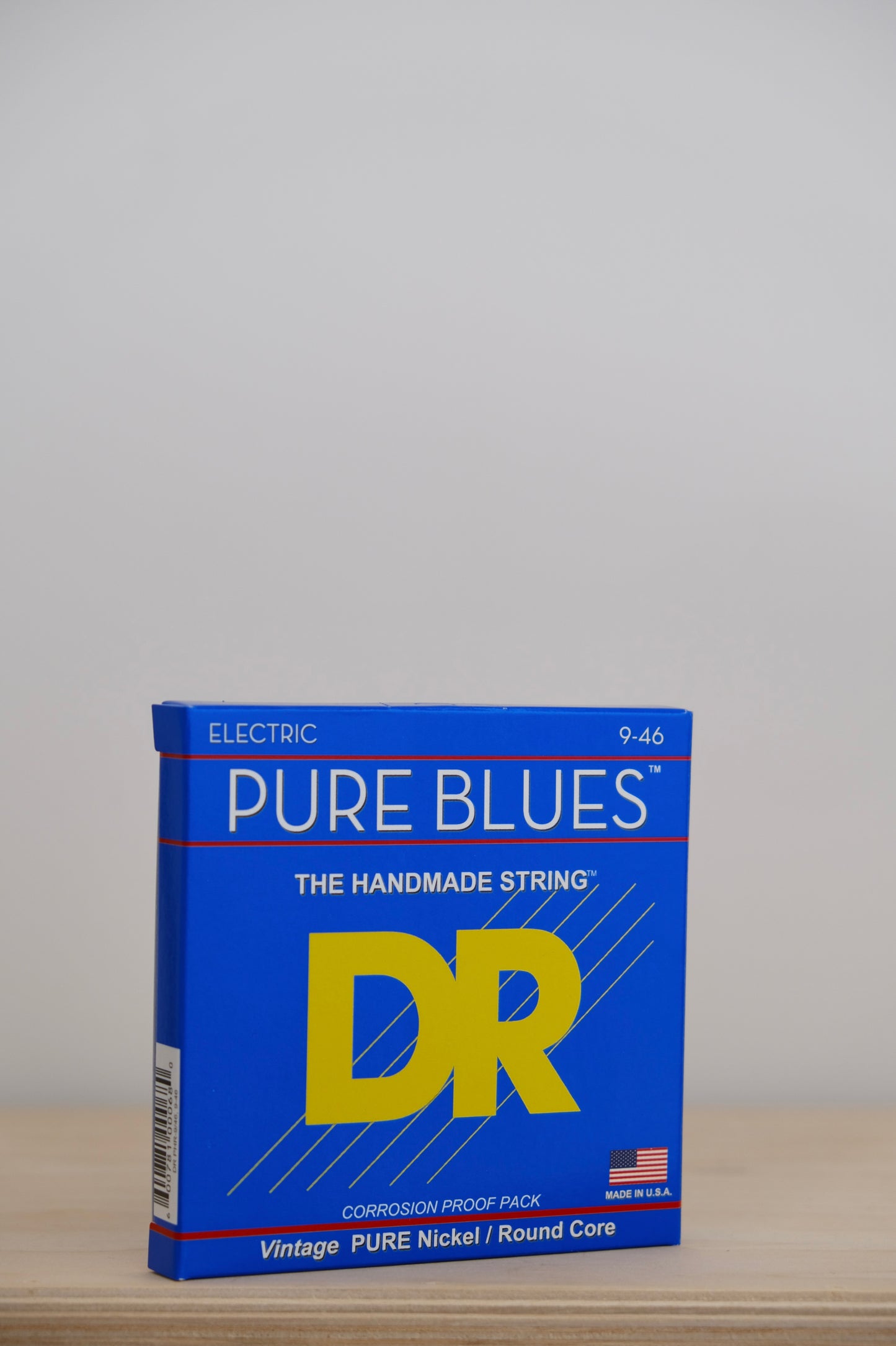DR PURE BLUES™ - Pure Nickel Electric Guitar Strings: Light to Medium 9-46