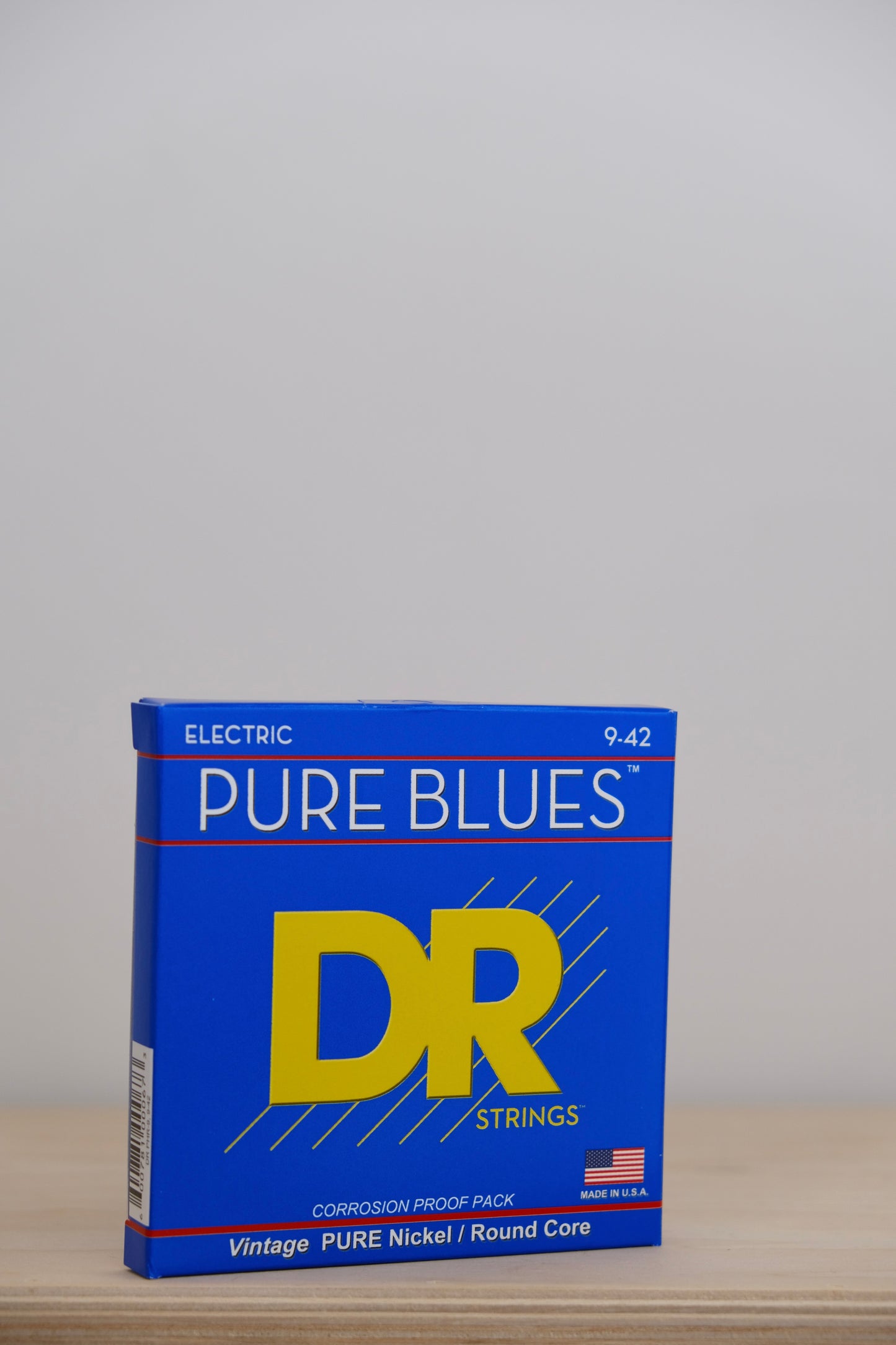 DR PURE BLUES™ - Pure Nickel Electric Guitar Strings: Light 9-42