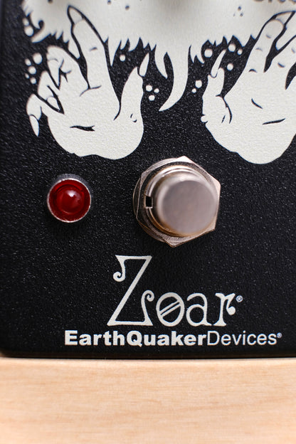 EarthQuaker Devices Zoar Dynamic Audio Grinder Distortion - Black & Cream