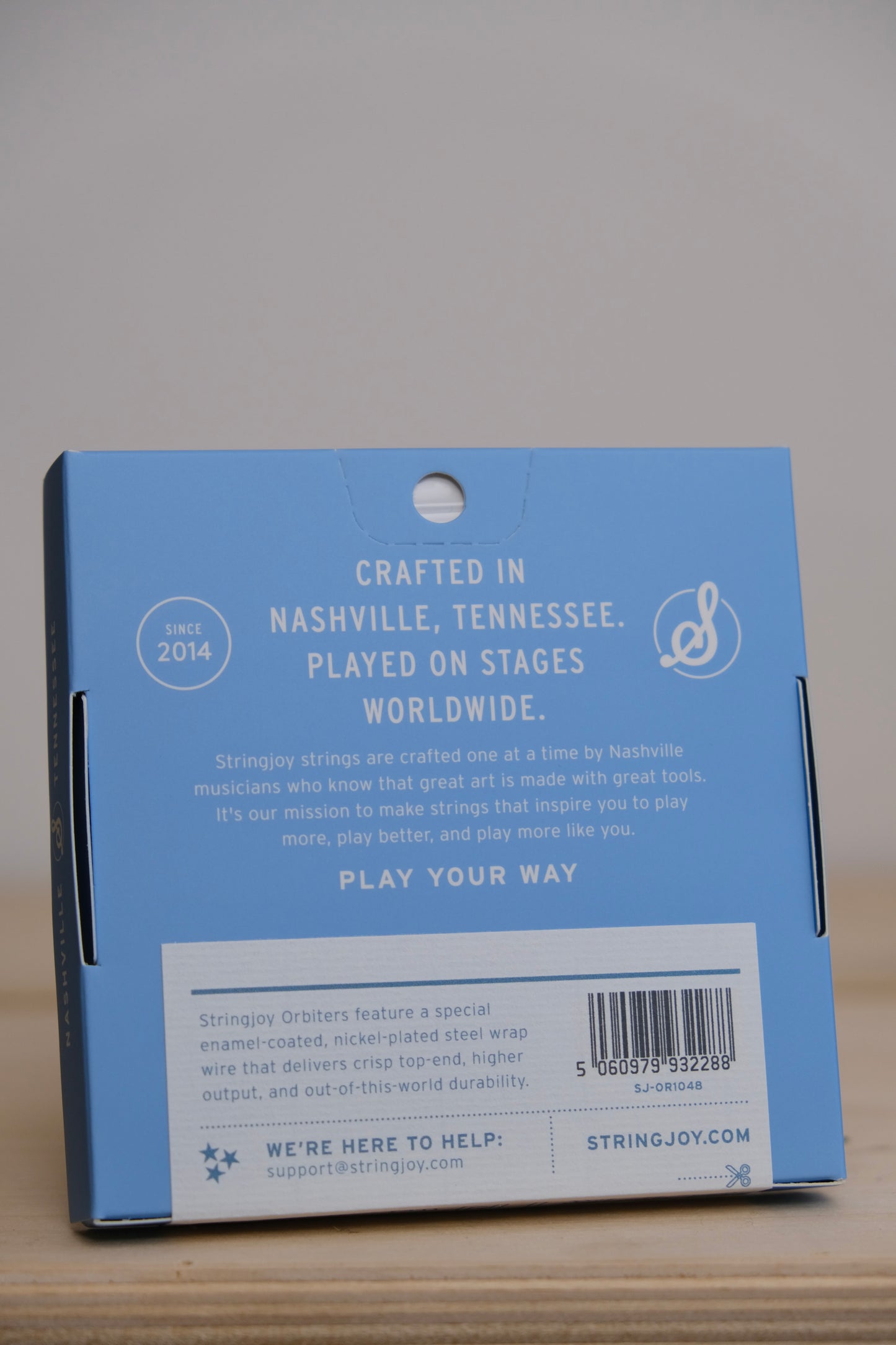 Stringjoy Orbiters | Balanced Light Gauge (10-48) Coated Nickel Wound Electric Guitar Strings