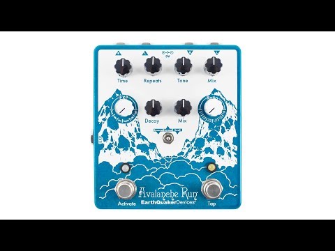 Avalanche Run Stereo Reverb & Delay w/Tap Tempo – STOMPBOX SUPPLY